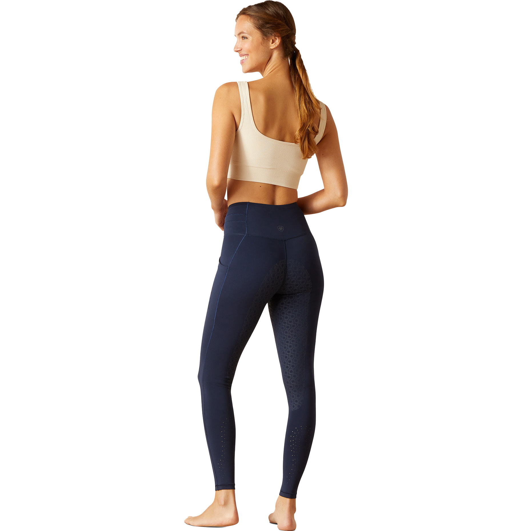 Ariat Womens EOS 2.0 Full Seat Riding Tights 10048912 - Navy Eclipse